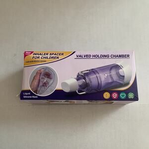 Anti Static Inhaler Spacer Children Uitra Small Particle Valved Holding Chamber